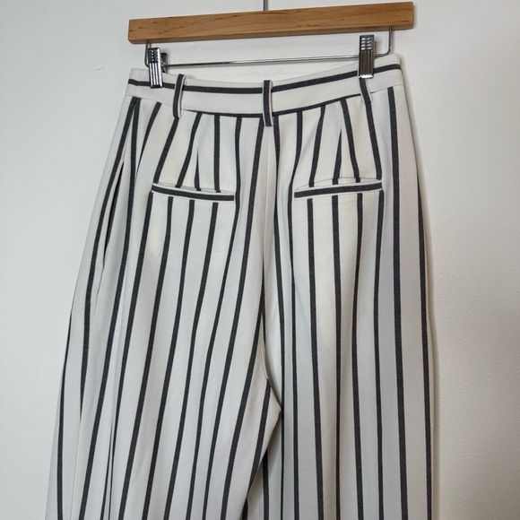 Tibi Lucci Striped Pleated Pants size 4 - Picture 8 of 12